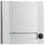 Grothe DOMOLUX WS/SW laidinis durų skambutis – juodas/baltas, plastikinis, 12 V AC/DC, -20–50 °C (51103)