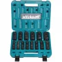 Makita E-16586 smūginis antgalio rinkinys Juoda, Žalia
