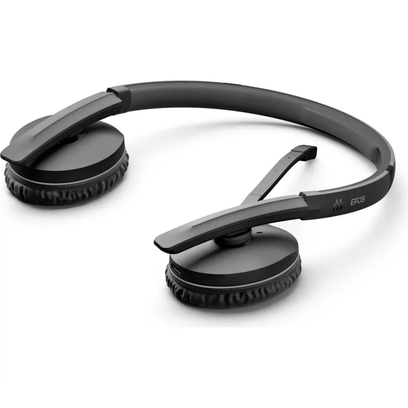 EPOS ADAPT 261 belaidė ausinė su lankeliu, skirta biurui / skambučių centrui, USB Type-C, Bluetooth, juoda