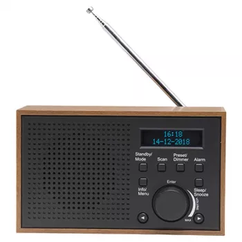 Radijas Denver DAB-46 tamsiai pilkas