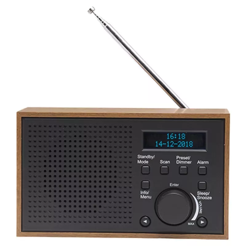 Radijas Denver DAB-46 tamsiai pilkas