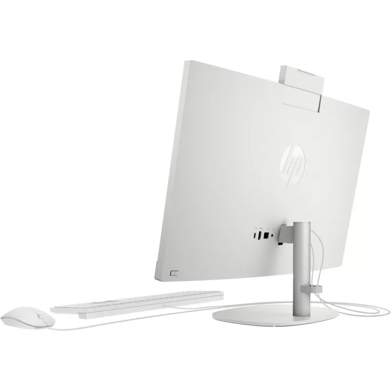 HP 24-cr0009ng AMD Ryzen™ 3 7320U 60,5 cm (23,8 inch) Viskas viename kompiuteris, 1920 x 1080 pikselių, 8 GB LPDDR5-SDRAM, 512 GB SSD, Windows 11 Home, Wi-Fi 6 (802.11ax), Baltas (A04VWEA#ABD)