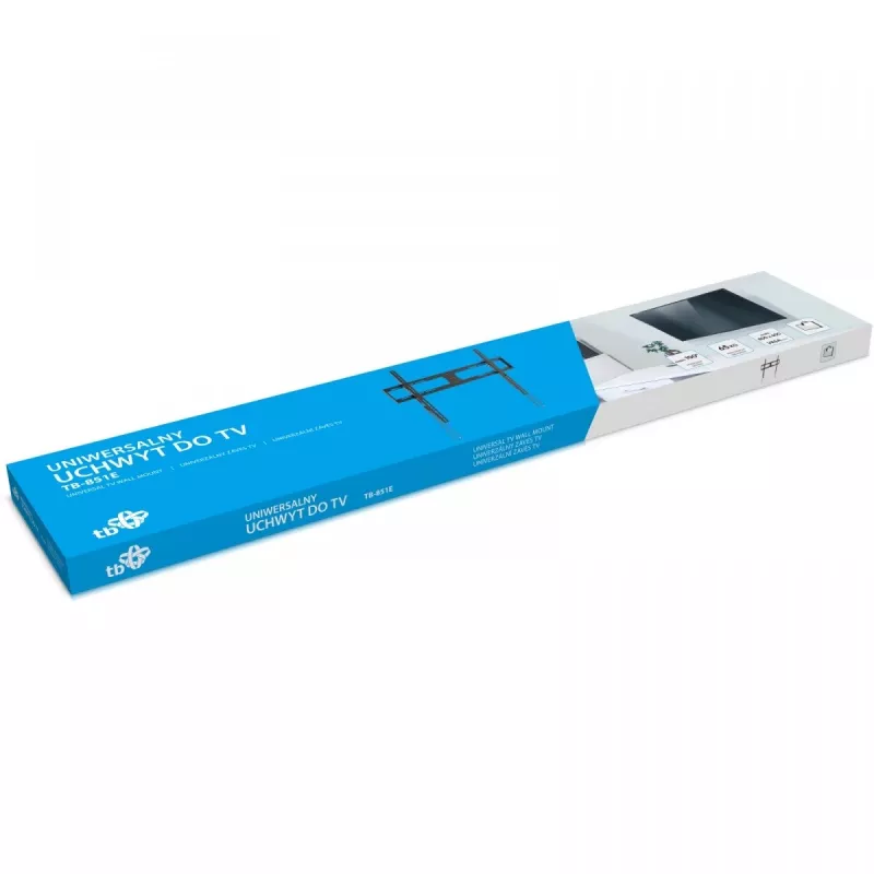 TV laikiklis sieninis TB TB-851E iki 100 colių (maks. 65 kg), VESA 800×600