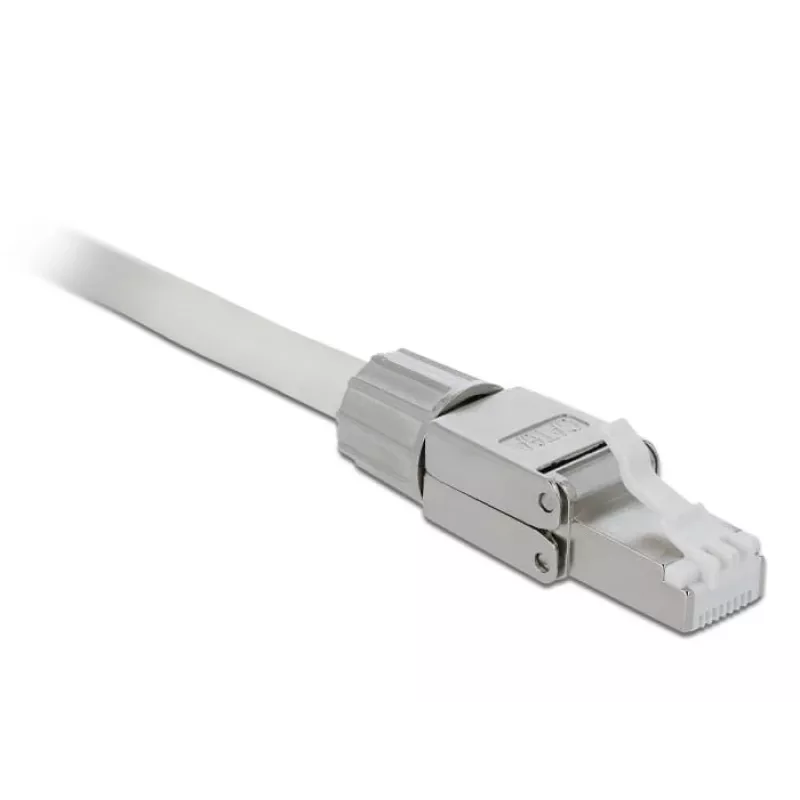 Jungtis DeLOCK 86477 RJ-45 pilka
