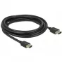 HDMI kabelis DeLOCK 85295 3 m, A tipo (vyriškas) – vyriškas, juodas