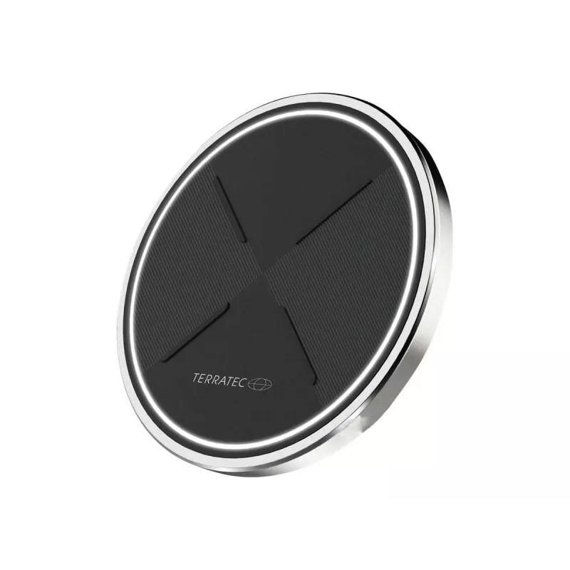 Belaidis įkroviklis Terratec ChargeAIR dot! Smartphone juodas sidabrinis