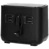 Kepimo skrudintuvas (oro gruzdintuvė) Severin FR 2453 Double 3,25 L 2850 W juoda sidabrinė