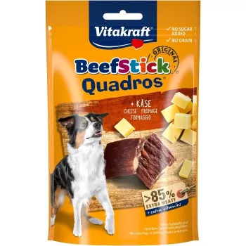 Vitakraft Beef Stick Quadros 70 g – šunų skanėstas su jautiena ir sūriu
