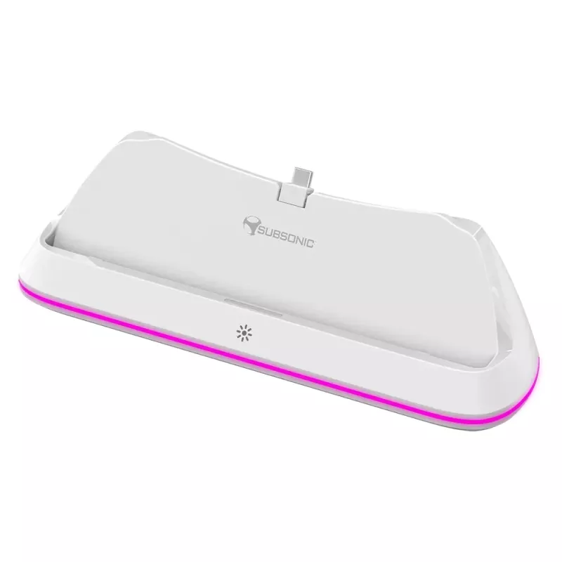 Įkrovimo sistema Subsonic SA5708, skirta Playstation Portal, laidinė, juoda/balta