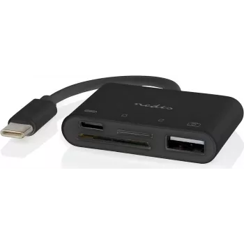 Nedis USB-C MicroSD kortelių skaitytuvas (CCGB64780BK01)