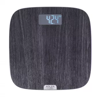 Svarstyklės vonios Adler AD 8192 – maks. 180 kg, tikslumas 100 g, pilka