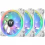 Thermaltake SWAFAN 14 ARGB 140mm atvirkštinė mentė baltas 3 vnt. pakuotė