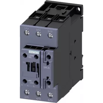 Siemens kontaktoriai SIRIUS 3RT20 3RT2036-1NB30 20–33 V DC/AC (3RT2036-1NB30)