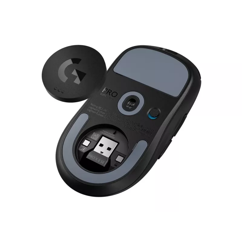 Logitech G PRO X SUPERLIGHT 2 SE pelė – žaidimams – belaidė – juoda