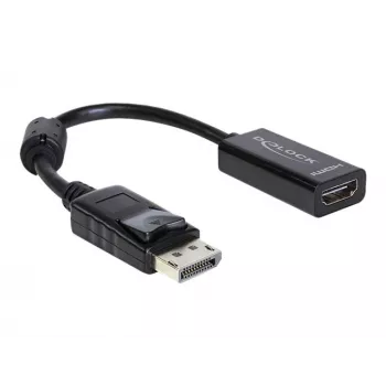 Vaizdo kabelio adapteris DeLOCK 61849 0,125 m DisplayPort į HDMI