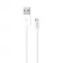 USB kabelis SAVIO CL-124 USB 2.0, USB A į Micro-USB B, 2 m, baltas