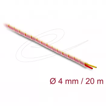 Kabelių įvorė DELOCK 19012 skaidri, 20 m, vidinis skersmuo 2 mm, išorinis 4 mm, temperatūra -40–200°C