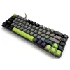 Mechaninė klaviatūra MEDIA-TECH MT1260 Red Core MX60, 60% formatai, CHERRY MX Red jungikliai, RGB foninis apšvietimas, USB, žalia