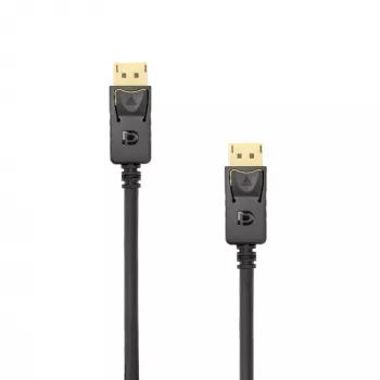 DisplayPort kabelis White Shark MAMBA 2m – 4K 60Hz, suderinamas su 2.0