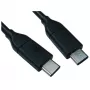 Origin Storage USB 3.1 Type C (M) į Type C (M) laidas, USB C, juodas