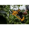 Genėjimo žirklės DeWALT DCMPP568N-XJ, akumuliatorinės, maks. pjovimo Ø 3,8 cm, LED šviesa, 1,34 kg