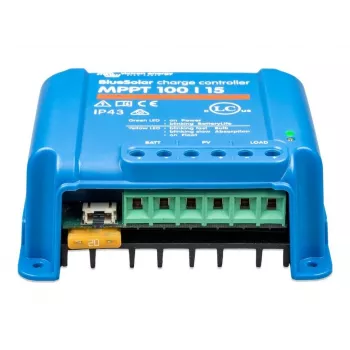 MPPT saulės įkrovos valdiklis Victron Energy BlueSolar 100/15 — 15A, 100V maks. PV