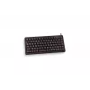 Klaviatūra CHERRY G84-4100, mini, USB, QWERTY, juoda