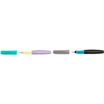 Pelikan automatinis rašiklis Twist M Color Blocking tamsus (300010112)