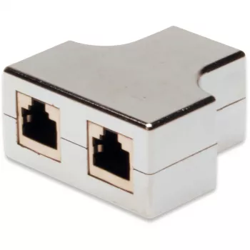 Tinklo jungtis Digitus CAT 5e RJ45 modulinė jungtis ekranuota pilka