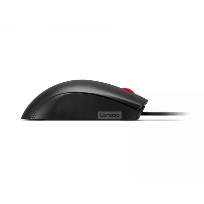 Laidinė USB-A pelė Lenovo 120 – Juoda, ambidekstrinė, 1600 DPI, 3 mygtukai, 1,5 m laidas