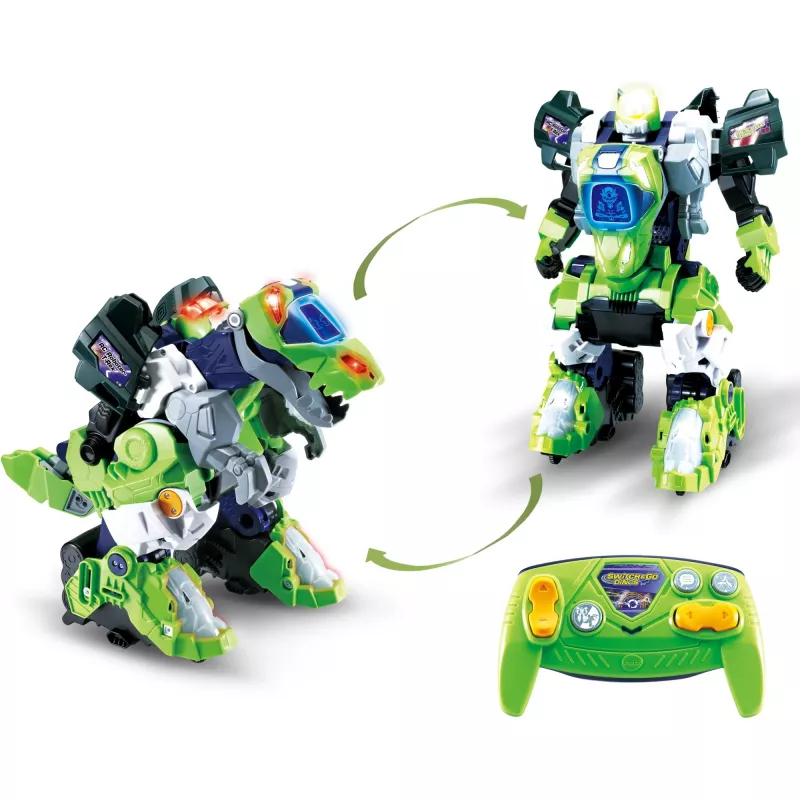 VTech Switch & Go Dinos T-Rex nuotoliniu valdymu valdomas transformuojamas dinozauras