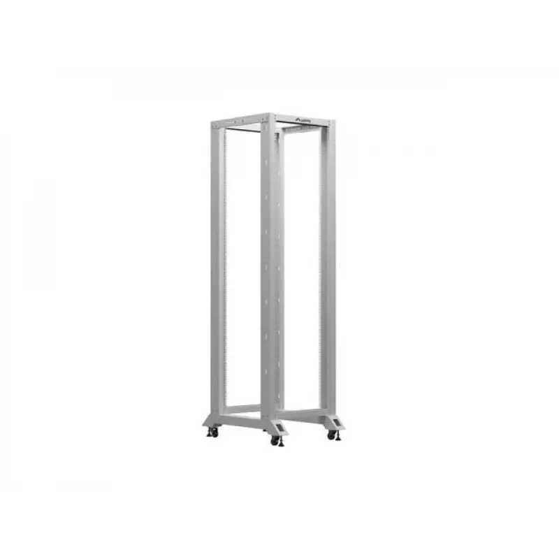 Atviras stovas LANBERG 42U, 19 inch, gylis 800 mm, plotis 600 mm, pilkas