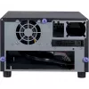 Inter-Tech SC-2100 – mažo formato (SFF) kompiuterio korpusas, juodas, Mini-ITX, plieninis, su veiklos, aliarmo, HDD, tinklo ir maitinimo indikatoriais (88887285)