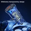 Automobilinis įkroviklis usams CC164CC01 30W su 1×USB-A ir 1×USB-C greitajam įkrovimui
