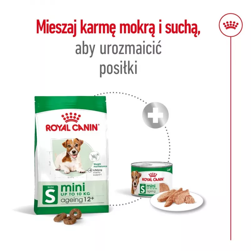 ROYAL CANIN Mini Ageing Adult +12 – sausas šunų ėdalas – 3,5 kg