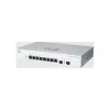 Valdomas L2 Gigabit Ethernet komutatorius Cisco CBS220-8T-E-2G — 8x RJ-45 10/100/1000, 2x SFP, 1U, 20 Gbit/s, 8192 MAC