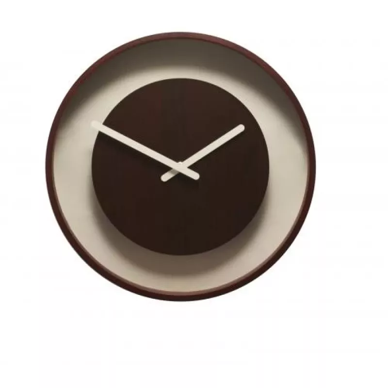 NeXtime klok 3047 Color Change, sieninis, ruda spalva, Ø28 cm