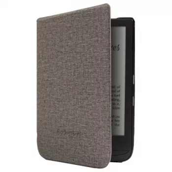 Dėklas planšetei WPUC-627-S-GY Pilka (PocketBook Touch Lux 4, Lux 5, Color, Touch HD 3, Basic Lux 2)