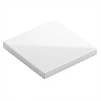 Sieninis valdymo skydelis GIRA S3000 Bedienaufsatz System 55, gryna balta (536003)