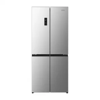 Šaldytuvas Gorenje HZSF46962 NRM819E61X G600, pilkas, plienas, stiklas, 460 L, SN-N, C