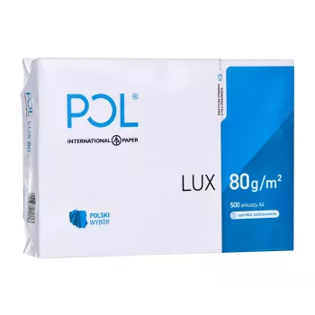 Popierius kopijavimui POLLUX (A4; 80 g/m²; 500 lapų; balta, matinė)