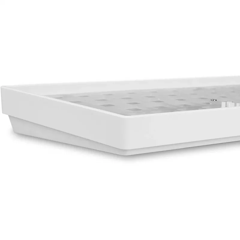 Žaidimų klaviatūra Sharkoon SKILLER SGK50 S3 „Barebone“ balta (be jungiklių ir dangtelių)