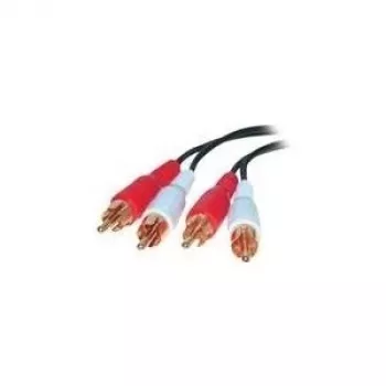 Kabelis HiFi Audio RCA 2 krypčių (St)/(St) 2,5 m *shiverpeaks basic* (BS40504)