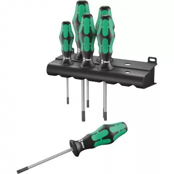 Atsuktuvų rinkinys Wera Kraftform Plus TORX Standartinis