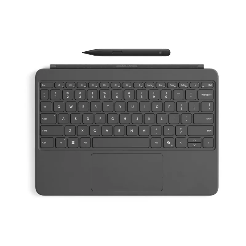 Klaviatūra Microsoft Surface Pro 12 colių Pilka Slim Touchpad Mechaninė