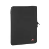 RIVACASE Antishock 5221 MacBook 13 dėklas, vertikalus, juodas, dvigubi užtrauktukai