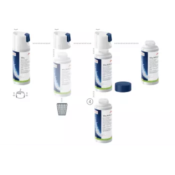 JURA pieno sistemos valiklis mini tabletėmis 180 g papildomas buteliukas