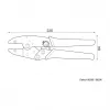 Crimping įrankis DeLOCK 90295