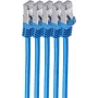 Tinklo kabelis ShiverPeaks BS75511-B-SET5, 1 m, Cat7, S/FTP, RJ-45, mėlynas