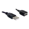 DeLOCK USB 2.0 ilginimo laidas 82457 0,15 m juodas